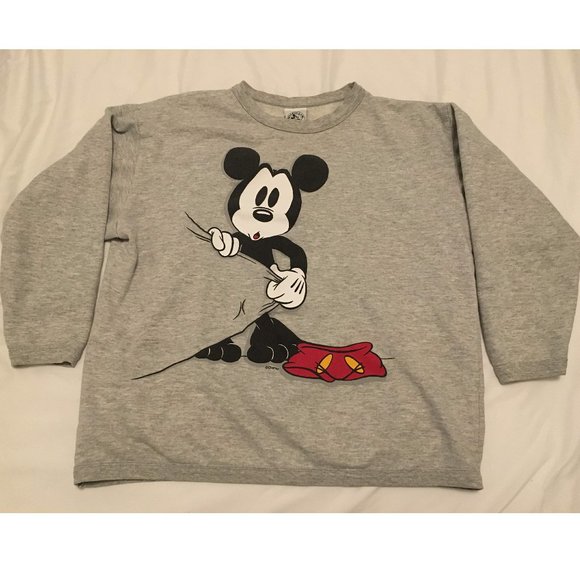 Vintage Mickey Mouse Sweater Youth Large - Picture 1 of 2